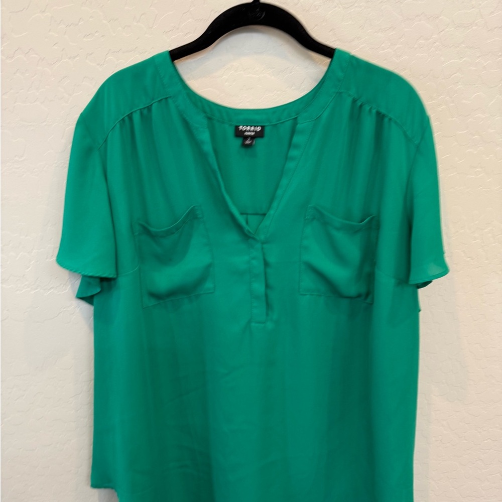 Torrid Women's Green Blouse